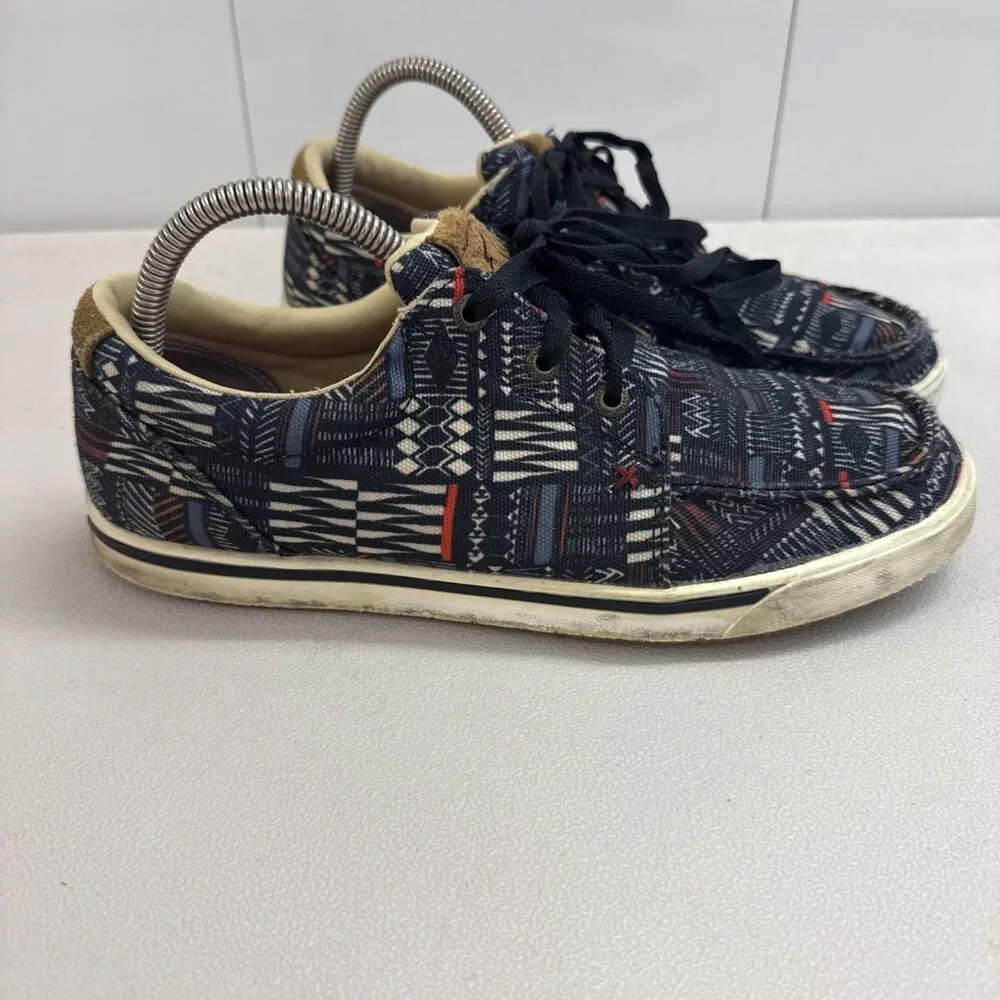 Twisted‎ X Women's Kicks Lace Southwestern Sneaker Moc Toe Multicolor Size 9.5M
